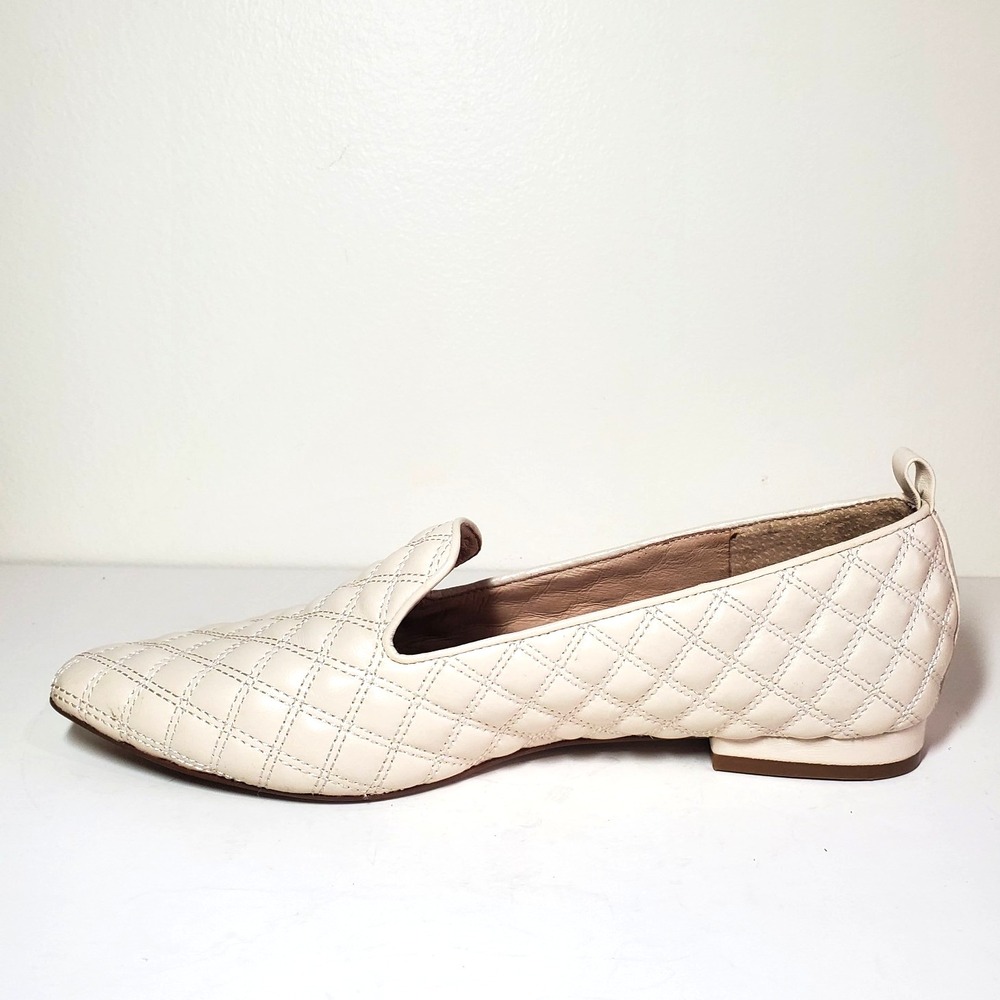Corso Como Alanea Tapioca Quilted‎ Leather Loafers Flats Size US 10M - Picture 5 of 16